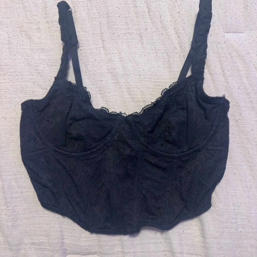 PacSun Black Lace Tank Top